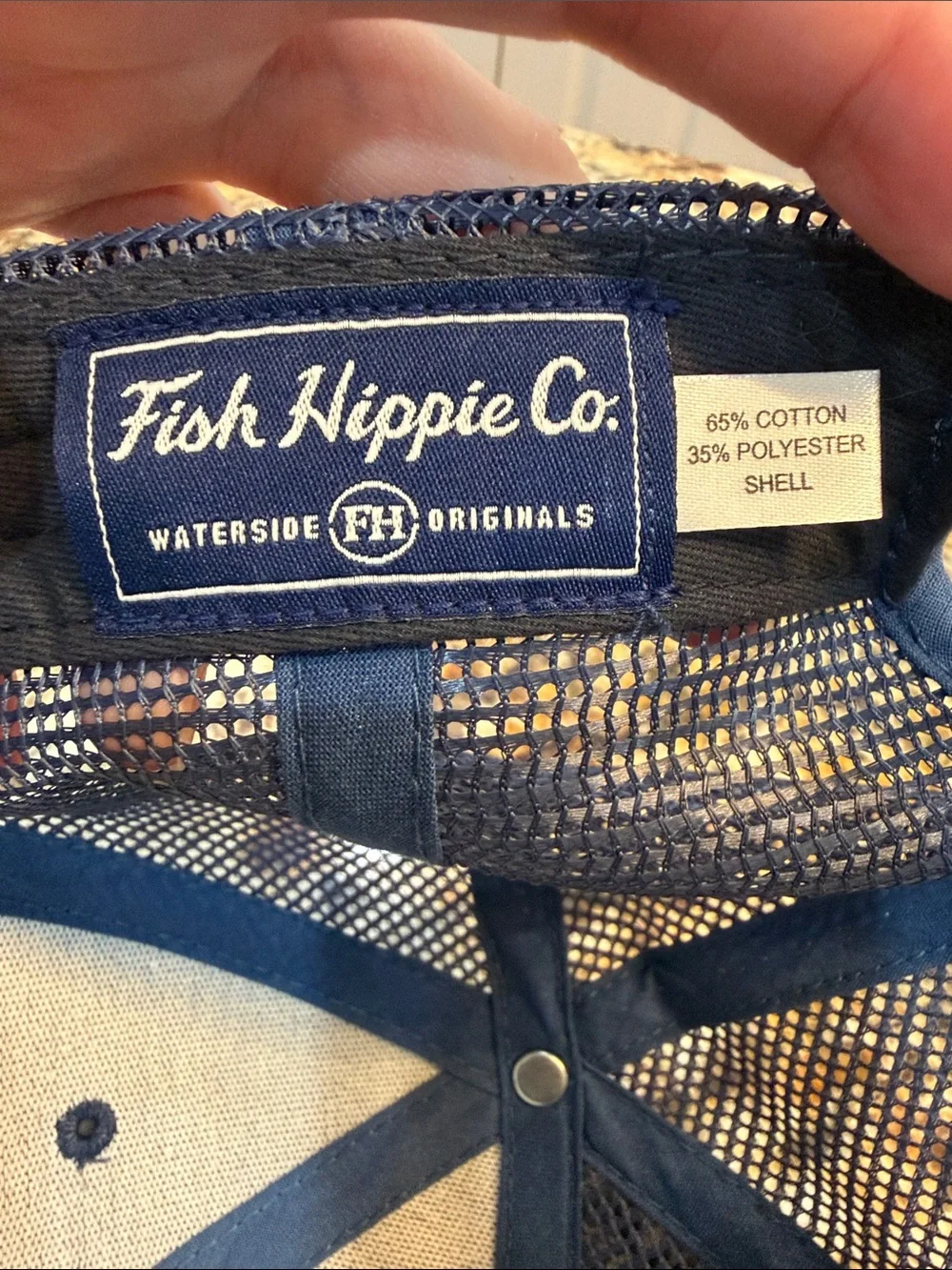 Men's Navy Trucker Hat